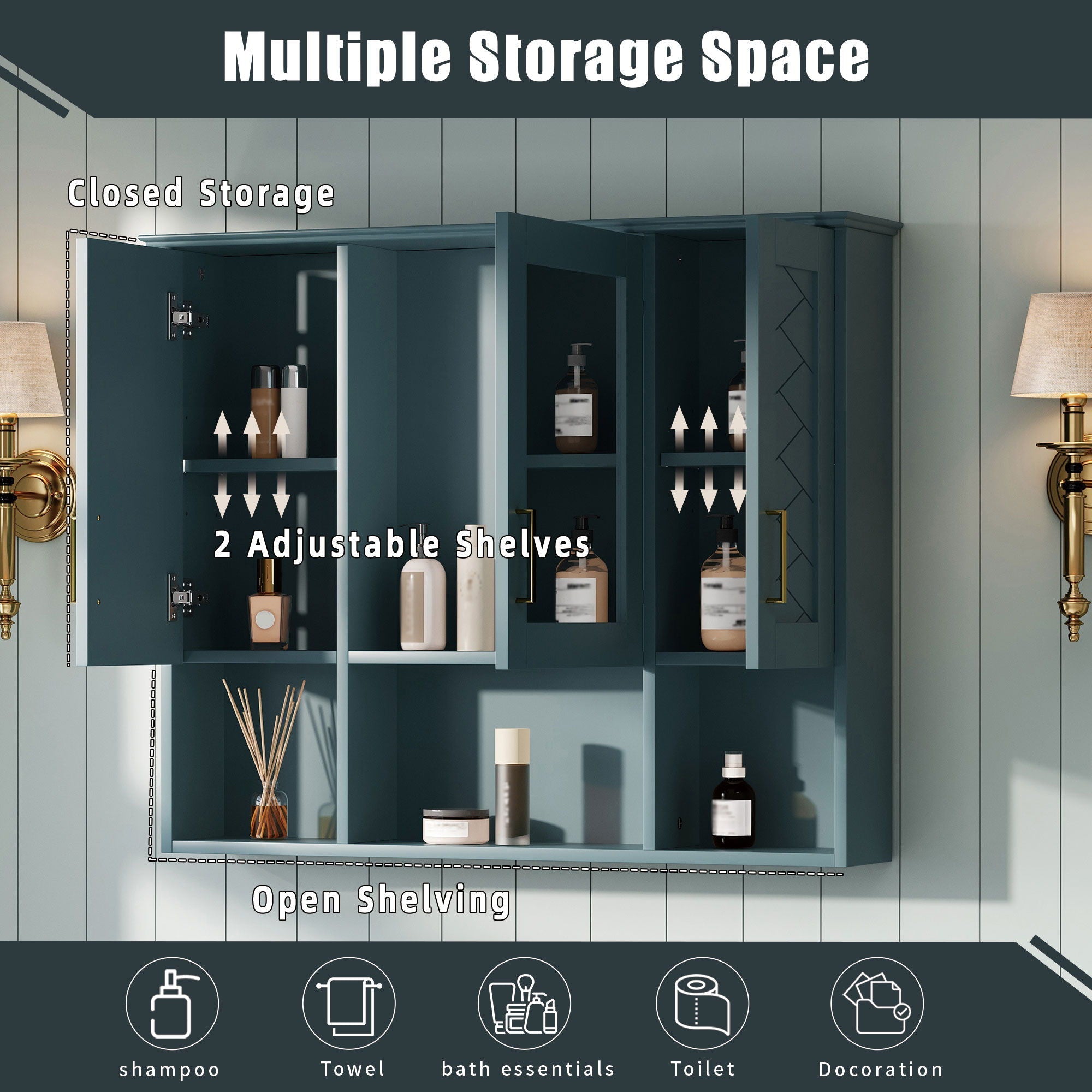Modern Wall Mounted Medicine Cabinet