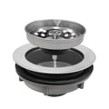 Basket Strainer Chrome Finish