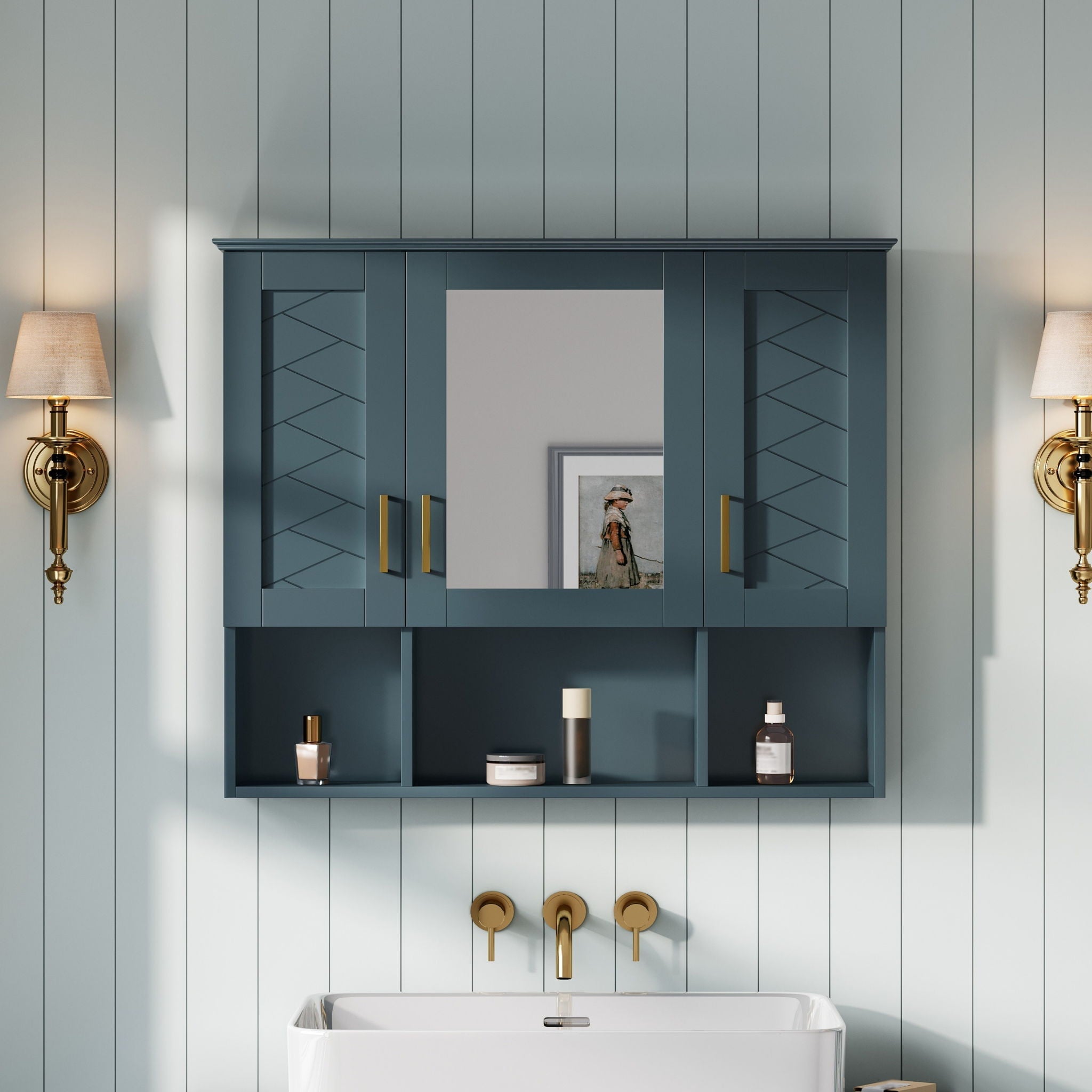Modern Wall Mounted Medicine Cabinet