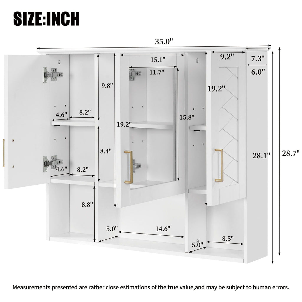 Modern Wall Mounted Medicine Cabinet