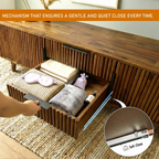 Bosk Solid Wood Storage Bench