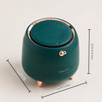 Mini Countertop Trash Can with Lid, Desktop Wastebasket