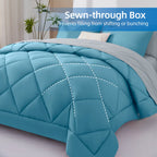 7 Pieces Bed in a Bag King Size,