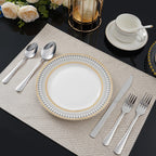 60Pcs Stainless Steel Flatware Set Service for 12