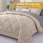 7 Pieces Bed in a Bag King Size,