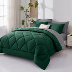 7 Pieces Bed in a Bag King Size,
