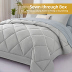 7 Pieces Bed in a Bag King Size,