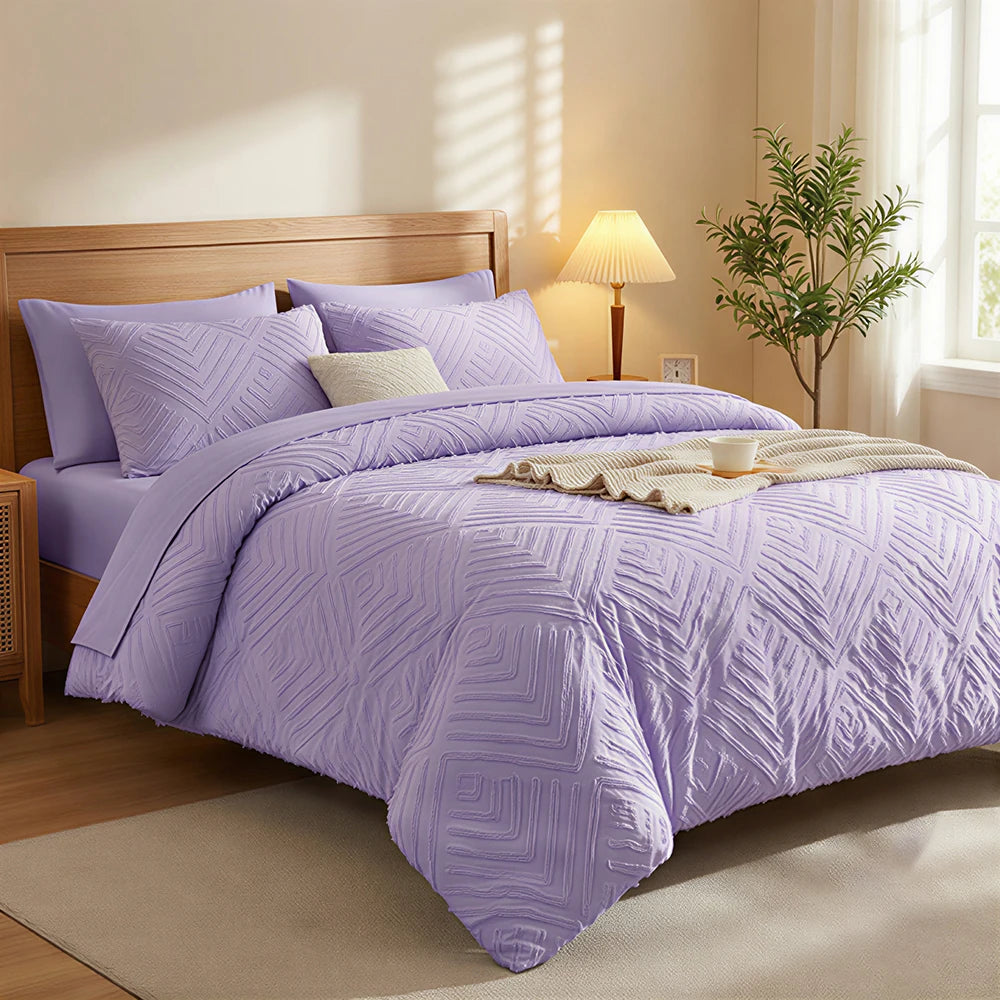 7 Pieces Bed in a Bag King Size,
