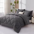 7 Pieces Bed in a Bag King Size,