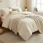 7 Pieces Bed in a Bag King Size,