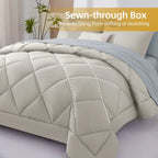 7 Pieces Bed in a Bag King Size,