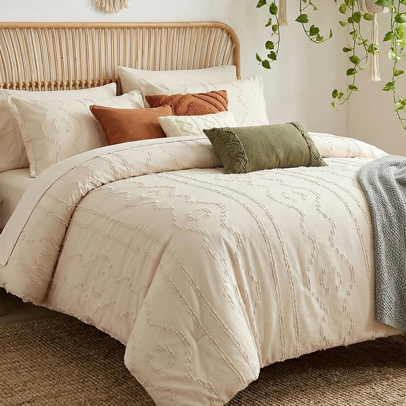 7 Pieces Bed in a Bag King Size,