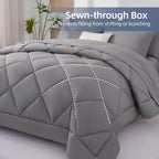 7 Pieces Bed in a Bag King Size,