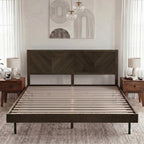 Alander Solid Wood Bed Frame