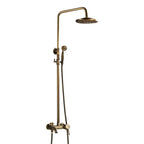 Classic Antique Brass Bathroom Shower Faucet Set Bathtub Shower