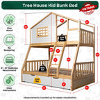 Treehouse Kid Bunk Bed