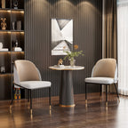 Dining Chairs Set of 2, Faux Leather Dining Chairs