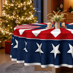A Round Tablecloth Designed for Various Occasions