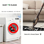 3D Non Slip Bathroom Mat Bath Mats Absorbent Doormat Carpet