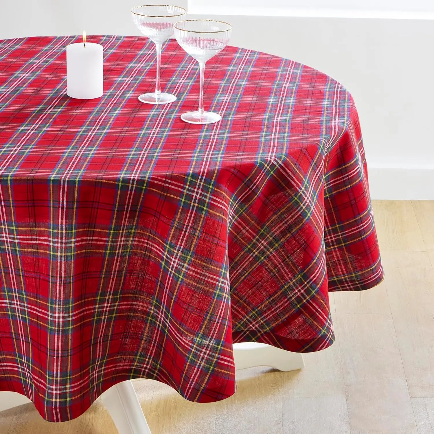 Linen 70 Inch Round Tablecloth