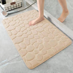 3D Non Slip Bathroom Mat Bath Mats Absorbent Doormat Carpet