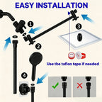 Stainless Steel 8 Inch Overhead Showerhead