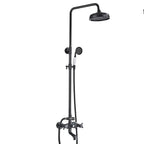 Classic Antique Brass Bathroom Shower Faucet Set Bathtub Shower