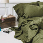 3Pcs100% Linen Bedding Set