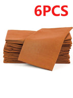 6/12PCS 40x40cm Cotton Linen Cloth Napkins Thickened Durable