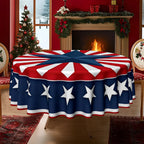 A Round Tablecloth Designed for Various Occasions