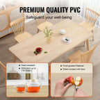 PVC Tablecloth Transparent Table Cloth 1.5mm Waterproof Kitchen