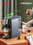 Multiple Capsule Coffee Machine, Hot/Cold Dolce Gusto Milk Nespresso