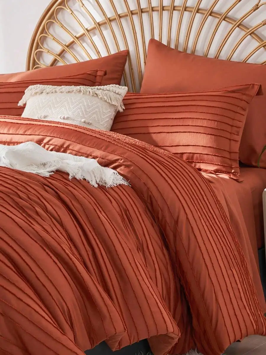 7-Piece Chic Cut Flower Bed Comforter Set