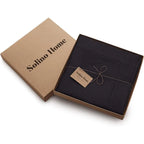 Pure Linen 60 x 90 Tablecloth in Black