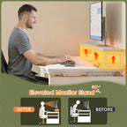 48"&55“ Small Gaming Desk with Remote Control RGB Light