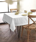 White 60x120 Inch Cotton Linen
