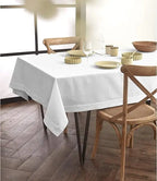 White 60x120 Inch Cotton Linen
