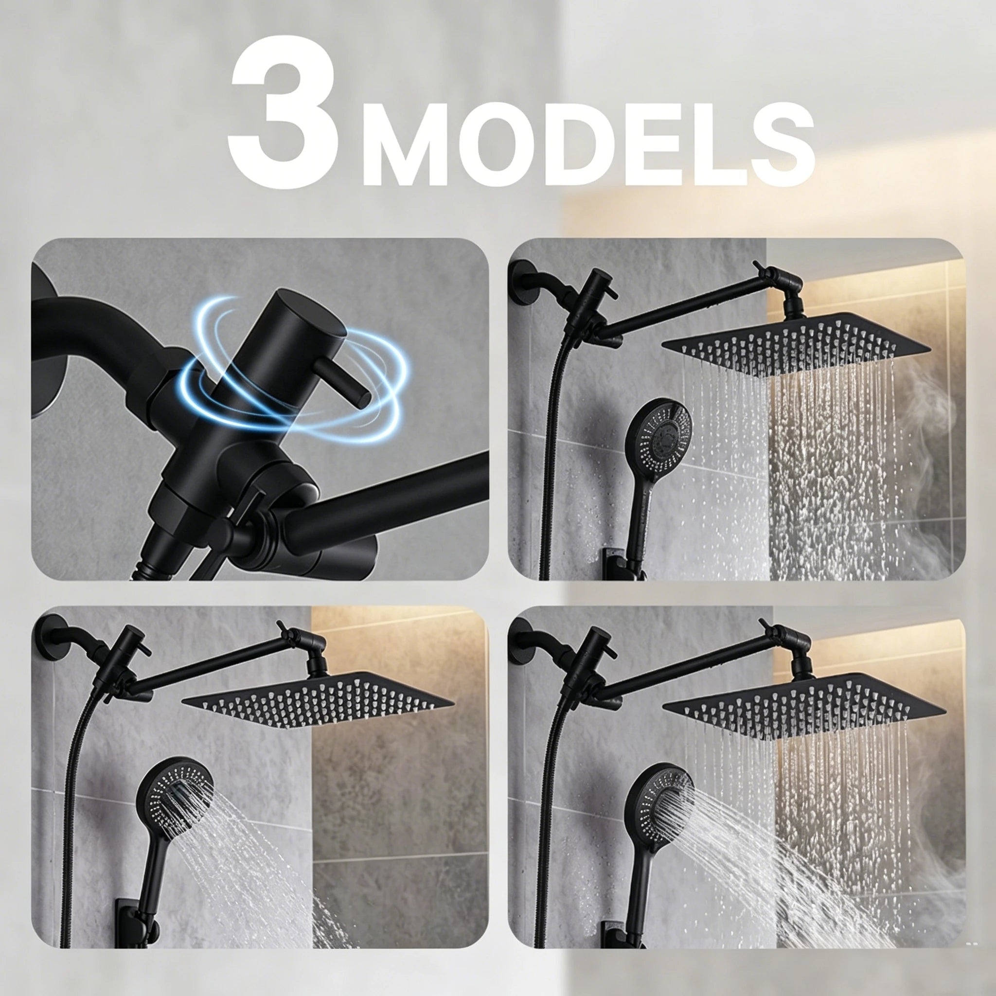 Stainless Steel 8 Inch Overhead Showerhead