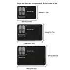 3D Non Slip Bathroom Mat Bath Mats Absorbent Doormat Carpet