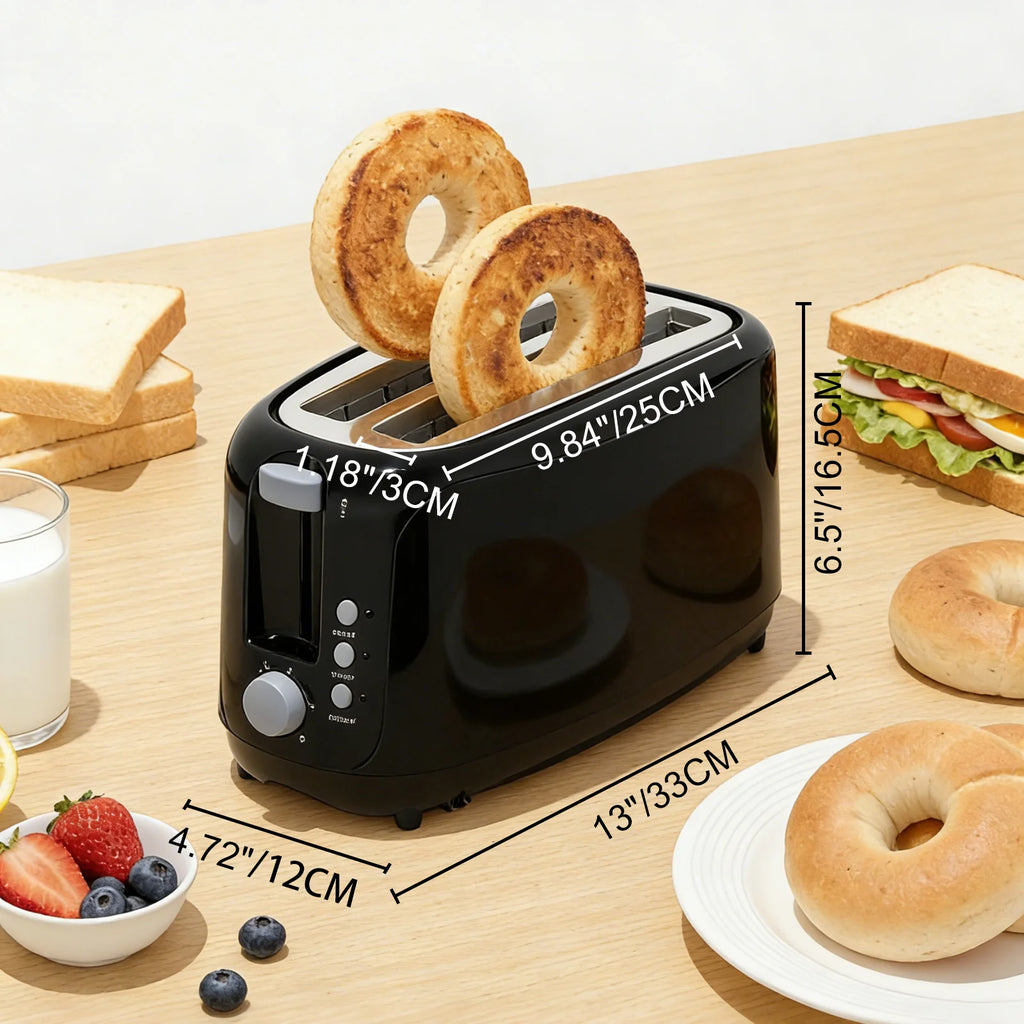 4 Slice Extra Long Slot Toaster