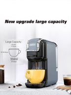 Multiple Capsule Coffee Machine, Hot/Cold Dolce Gusto Milk Nespresso