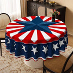 A Round Tablecloth Designed for Various Occasions