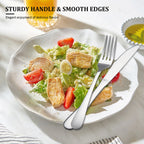 48Pcs Stainless Steel Cutlery Set Steak Knives