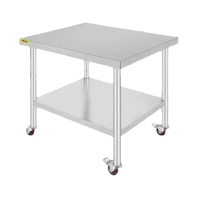 SucceBuy Stainless Steel Kitchen Prep Table