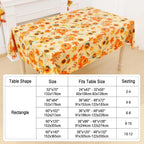 Waterproof PVC Flannel Table Cover Elastic Fitted Tablecloth