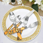 Barenthal Tortue Sandstone Handle Flatware Set 20Pcs Stainless Steel Cutlery