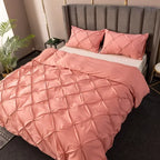 Crafts 3D Pinch Pleated Duvet Cover Set