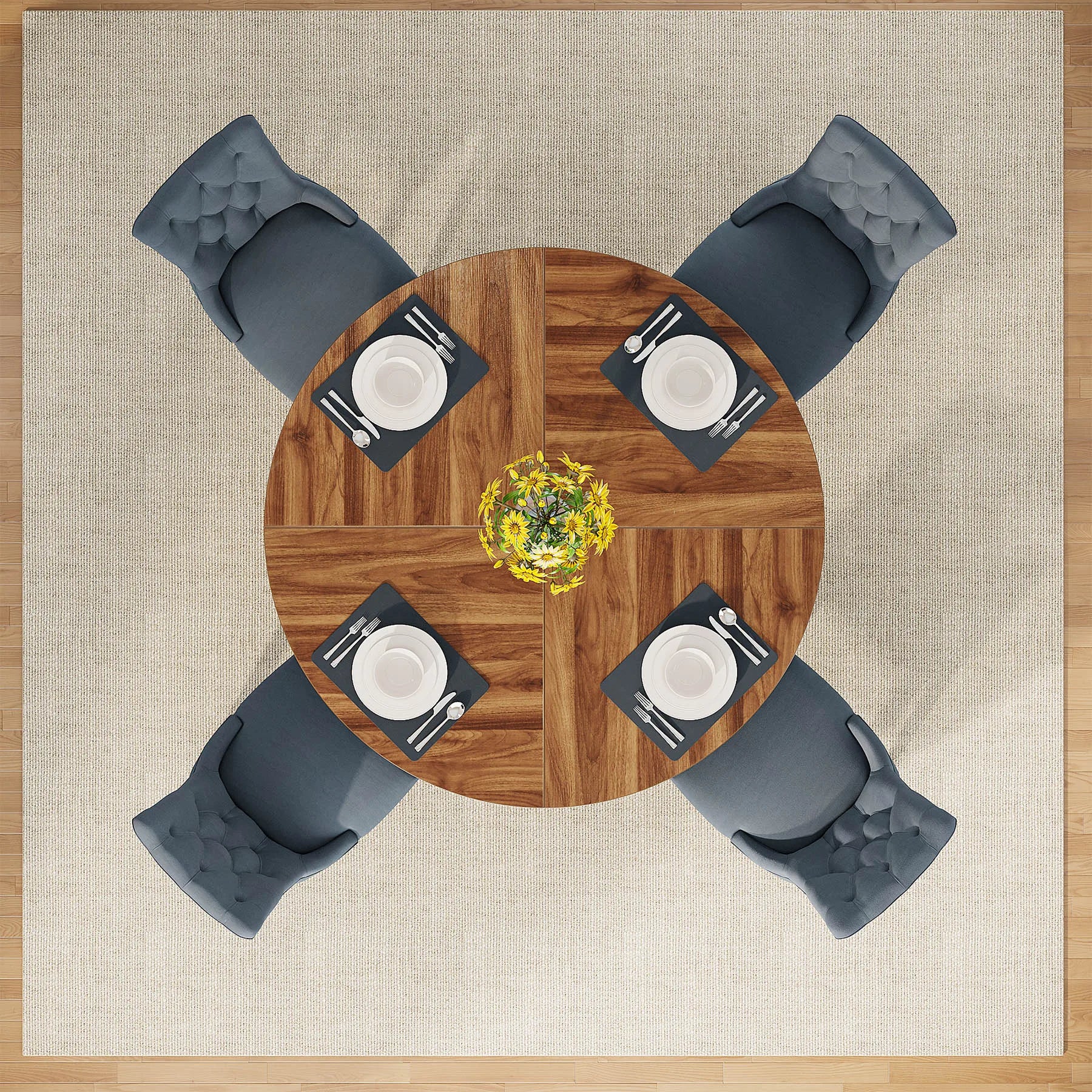 Round Dining Table