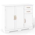 40" Sideboard Buffet Cabinet Modern Kitchen Storage