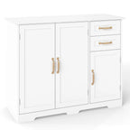 40" Sideboard Buffet Cabinet Modern Kitchen Storage